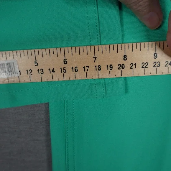 FootJoy Mens Athletic Fit Golf Pants Mint Green Performance Stretch W34 L32 - Picture 6 of 11